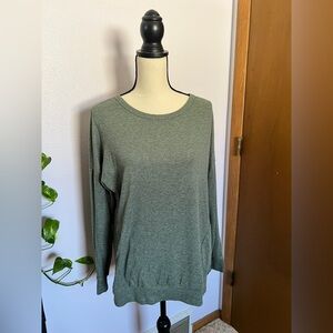 Ysyokow Women’s Green Long Sleeve Sweater Top